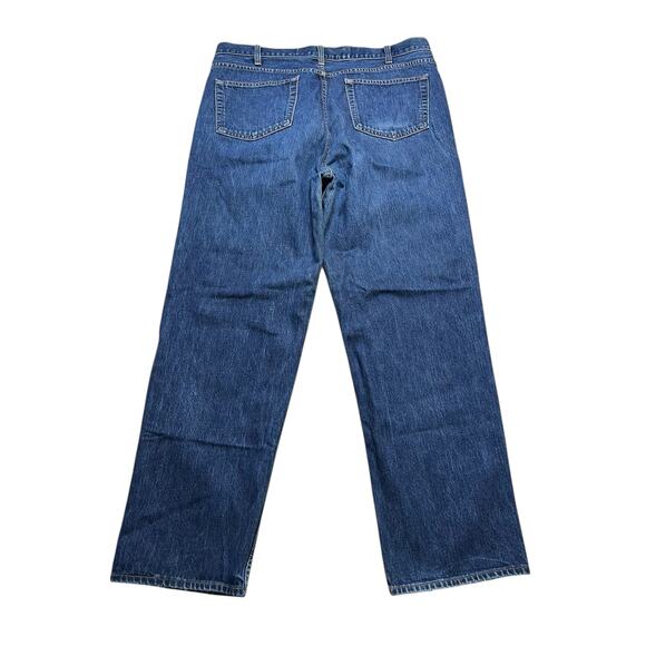 Vintage 90s GAP Original Fit Jeans 40 Actual 38x30 Men’s Blue Denim Made in USA - Picture 2 of 12